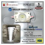 LED Sidelight Brilux Samsung DC 12V | 2 Watt - White / Putih